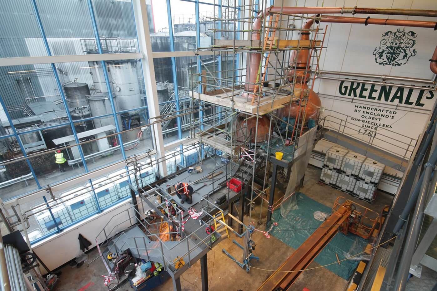 Expansion of a internal manufacturing plant